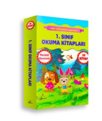 1. Sınıf Okuma Kitapları Seti - 10 Kitap - 320 Sayfa - 1