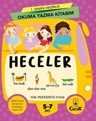 1. Sınıfa Hazırlık Okuma Yazma Kitabım Heceler - Floki Çocuk