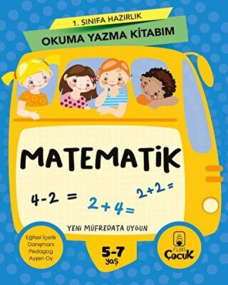 1. Sınıfa Hazırlık Okuma Yazma Kitabım Matematik - 1