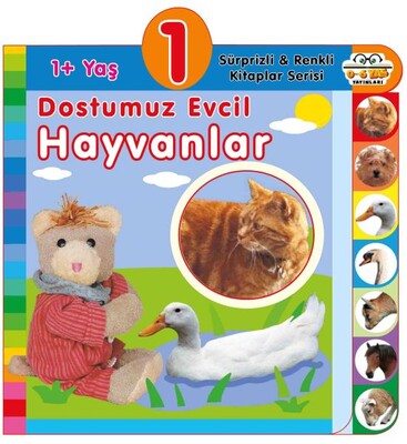 1+ Yaş Dostumuz Evcil Hayvanlar - 0-6 Yaş Yayınları