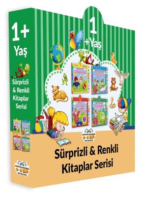 1+ Yaş Sürprizli ve Renkli Kitaplar Serisi (4 Kitap Set) - 1