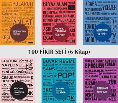 100 Fikir Seti (6 Kitap Takım) - 1