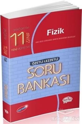 11. Sınıf Fizik Özetli Lezzetli Soru Bankası - Editör Yayınları