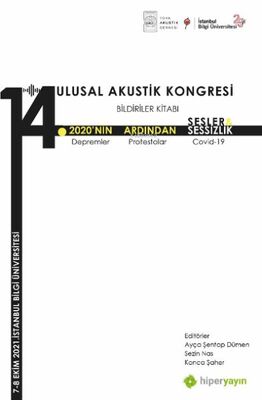 14. Ulusal Akustik Kongresi Bildiriler Kitabı - 1