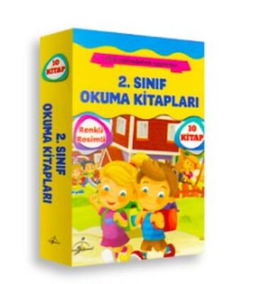 2. Sınıf Okuma Kitapları Seti - 10 Kitap - 480 Sayfa - 1