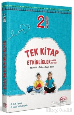 2. Sınıf Tek Kitap Etkinlikler ve Mini Testler - Editör Yayınları