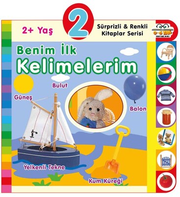 2+ Yaş Benim İlk Kelimelerim - 0-6 Yaş Yayınları