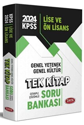 2024 KPSS Lise ve Önlisans Tek Kitap Soru Bankası - 1