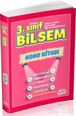 3. Sınıf Bilsem Konu Kitabı - Editör Yayınları