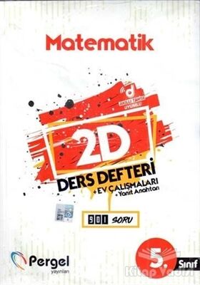 5. Sınıf Matematik 2D Ders Defteri - 1