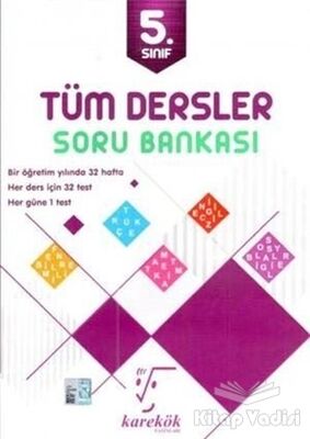 5. Sınıf Tüm Dersler Soru Bankası - 1