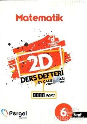 6. Sınıf Matematik 2D Ders Defteri - 1