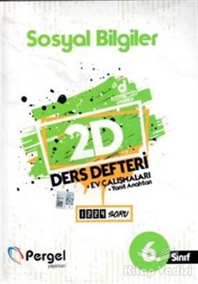 6. Sınıf Sosyal Bilgiler 2D Ders Defteri - 1