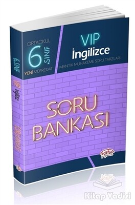 6. Sınıf VIP İngilizce Soru Bankası - Editör Yayınları