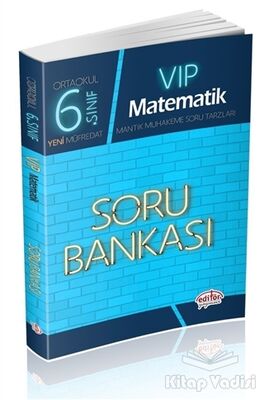 6. Sınıf VIP Matematik Soru Bankası - 1