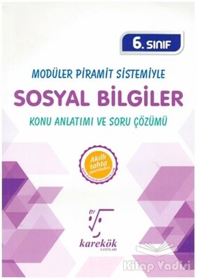 6.Sınıf Sosyal Bilgiler MPS Konu Anlatımı ve Soru Çözümü - Karekök Yayıncılık