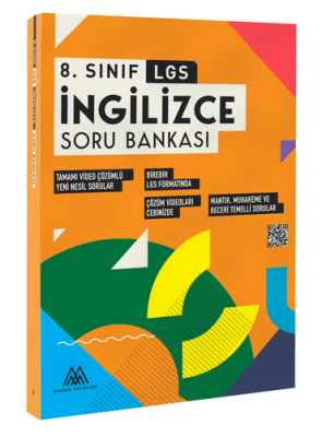 8. Sınıf LGS İngilizce Soru Bankası - Marsis Yayınları LGS