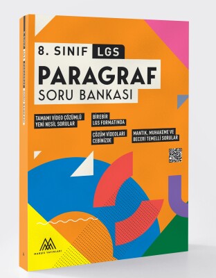 8. Sınıf LGS Paragraf Soru Bankası - Marsis Yayınları LGS