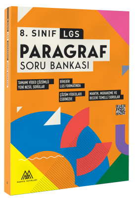 8. Sınıf LGS Paragraf Soru Bankası - Marsis Yayınları LGS