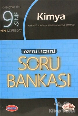 9. Sınıf Kimya Özetli Lezzetli Soru Bankası - Editör Yayınları