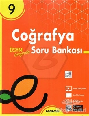 9.Sınıf Coğrafya Soru Bankası - Endemik Yayınları