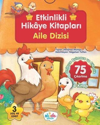 Aile Dizisi Etkinlikli Hikaye Kitapları 4 Kitap Takım - 1