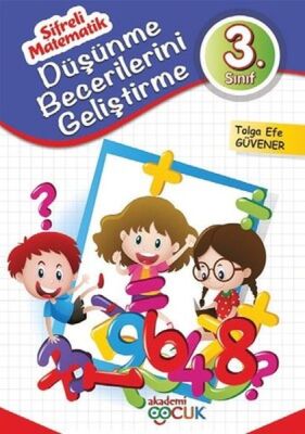 Akademi Çocuk - Şifreli Matematik - Düşünme Becerilerini Geliştirme (3 Kitap) - 1