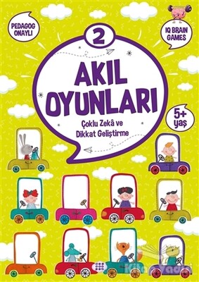 Akıl Oyunları 2 (5+ Yaş) - Dokuz Yayınları