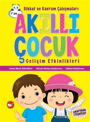 Akıllı Çocuk Gelişim Etkinlikleri - Beyaz Balina Yayınları