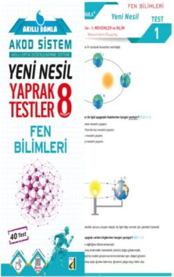 Akıllı Damla Fen Bilimleri Yeni Nesil Yaprak Testler-8. Sınıf - 1