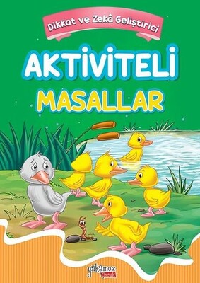 Aktiviteli Masallar 2 Yeşil Hayvanlar - Yakamoz Yayınları