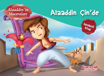 Alaaddin Çin'De - Üç Boyutlu Kitap (Ciltli) - Yumurcak Yayınları