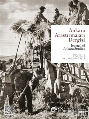 Ankara Araştırmaları Dergisi Sayı: 2 - Cilt:5 Sayı:1 - Yapı Kredi Yayınları