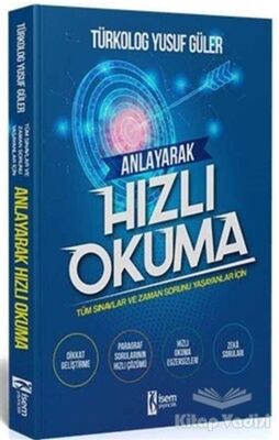 Anlayarak Hızlı Okuma - Tüm Sınavlar ve Zaman Sorunu Yaşayanlar İçin - 1