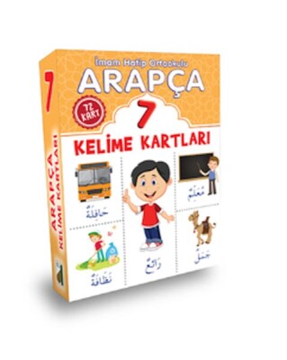 Arapça Kelime Kartları (7. Sınıf) - Damla Yayınevi