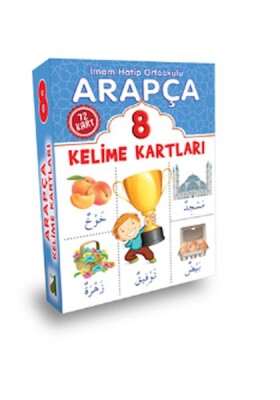 Arapça Kelime Kartları (8. Sınıf) - Damla Yayınevi