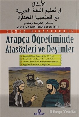 Arapça Öğretiminde Atasözleri ve Deyimler - Ensar Neşriyat