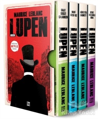 Arsen Lüpen-Kutulu Siyah Set (4 Kitap Takım) - Dokuz Yayınları