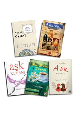 Aşk Seti (5 Kitap Takım) - Az Kitap