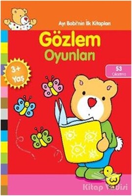 Ayı Bobinin İlk Kitapları - Gözlem Oyunları - Parıltı Yayınları