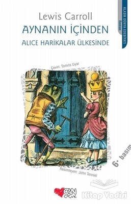 Aynanın İçinden - Alice Harikalar Ülkesinde - Can Çocuk Yayınları