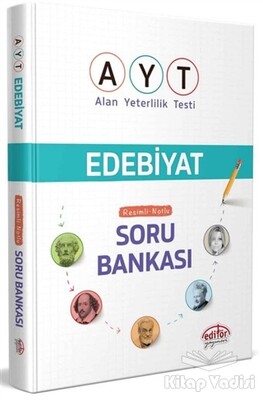 AYT Edebiyat Resimli Notlu Soru Bankası - Editör Yayınları