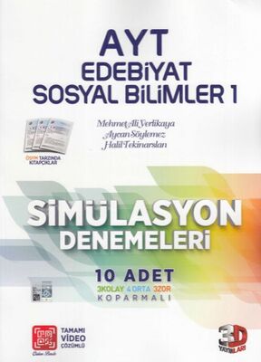 AYT Edebiyat Sosyal Bilimler 1 Simülasyon Denemeler - 1