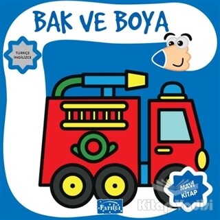 Bak ve Boya Mavi Kitap - Parıltı Yayınları