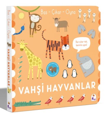 Bas – Çıkar – Oyna Vahşi Hayvanlar - İndigo Kitap