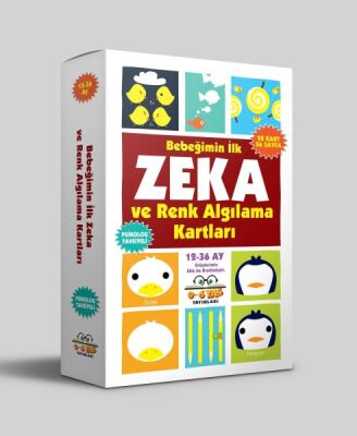 Bebeğimin İlk Zeka ve Renk Algılama Kartları (12-36 Ay) - 1