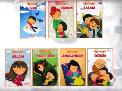 Ben ve Ailem Serisi - 7 Kitap Takım - Yumurcak Yayınları