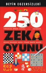 Beyin Egzersizleri 250 Zeka Oyunu (Kırmızı) - 1