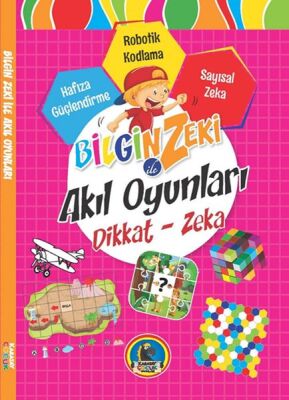 Bilgin Zeki ile Akıl Oyunları Dikkat Zeka - Pembe Seri - 1