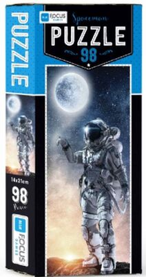 Bleu Focus Spaceman - Puzzle 98 Parça - 1